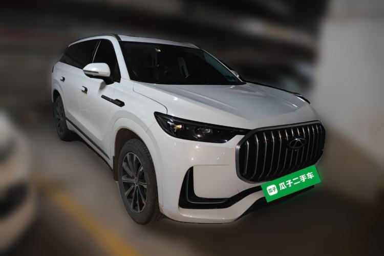 Used Chery Tiggo 9 2023 2.0T Dual-Clutch Two-Wheel Drive Leading Edition 5 Seats Front Right 45 Deg