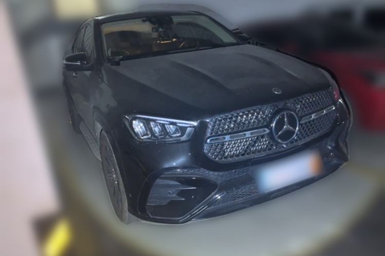 Used Mercedes-Benz GLE Coupe 2024 GLE 350 4MATIC Coupe SUV Luxury Model Front Right 45 Deg