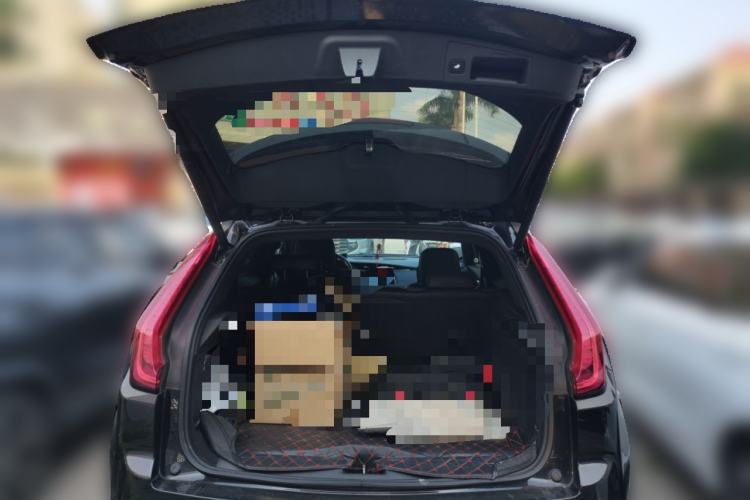 Used Cadillac XT4 2021 28T Two-Wheel Drive Leading Version Trunk