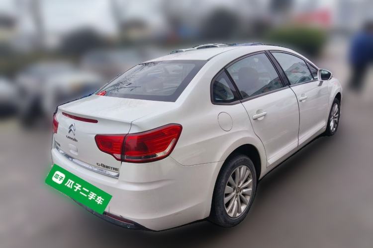 Used Citroen C-Quatre 2013 Sedan 1.6L Manual - Prestige Model Rear Right 45 Deg