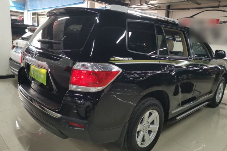 Used Toyota Highlander 2012 2.7L 2WD 5-Seater Elite Edition Rear Right 45 Deg