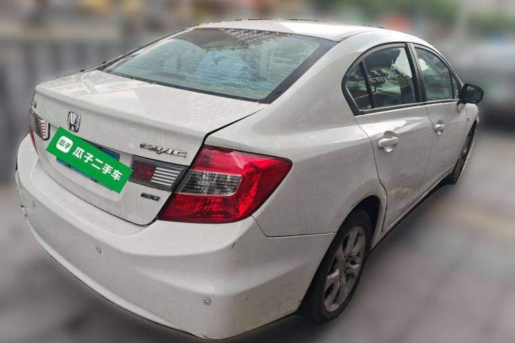 Used Honda Civic 2013 10th Anniversary 1.8L Automatic Comfort Version Rear Right 45 Deg