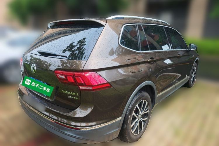 Used Volkswagen Tiguan L 2018 330TSI Automatic Two-Wheel Drive Luxury Edition Rear Right 45 Deg