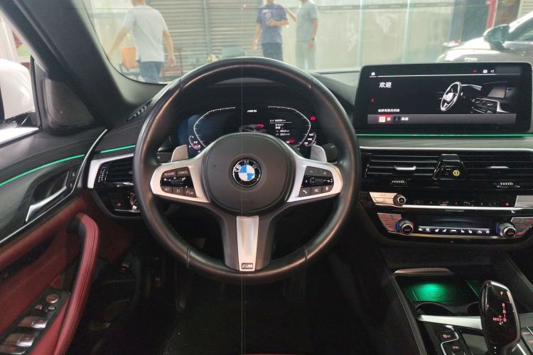 Used BMW 5 Series 2021 530Li Luxury Edition M Sport Package Steering Wheel