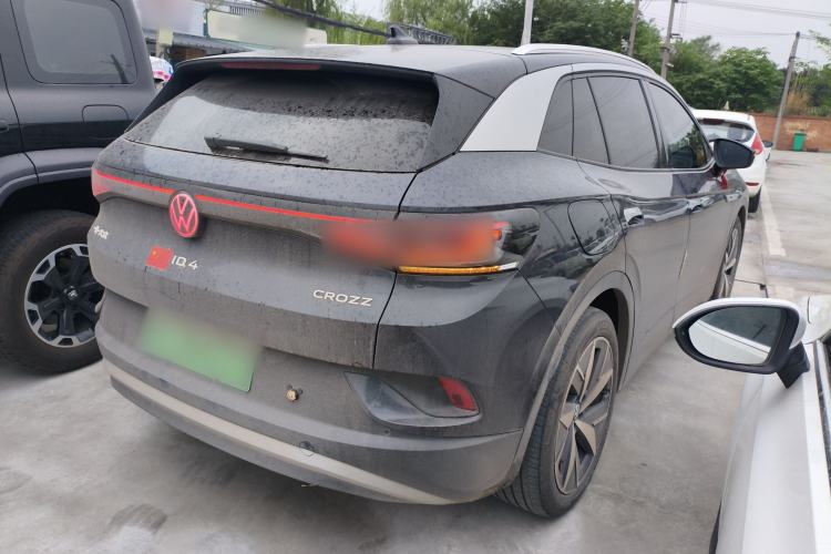 Used Volkswagen ID.4 CROZZ 2021 Long-Range Lite PRO Two-Wheel Drive Version Rear Right 45 Deg