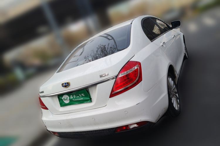 Used Geely Auto Emgrand New Energy 2016 EV Elite Model Rear Right 45 Deg