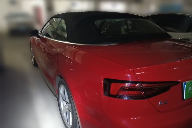 Used Audi A5 2017 Cabriolet 40 TFSI Fashion Model Rear Left 45 Deg