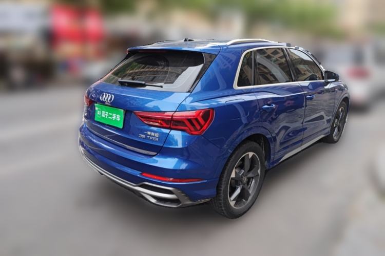 Used Audi Q3 2020 35 TFSI Fashion Dynamic Model Rear Right 45 Deg