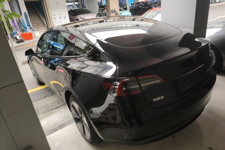 Used Tesla Model 3 2022 Rear-Wheel-Drive Version Rear Left 45 Deg