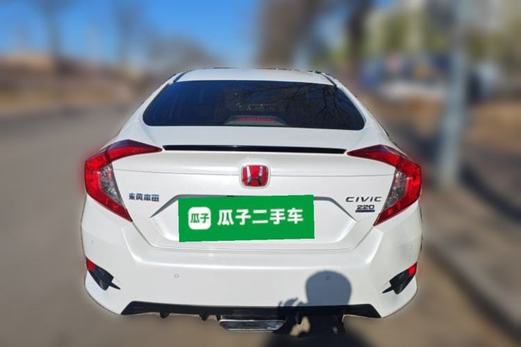 Used Honda Civic 2019 220TURBO CVT Dynamic Edition China VI Emission Standard Rear