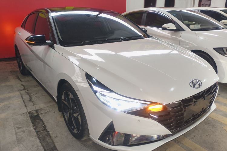 Used Hyundai Elantra 2022 1.5L CVT LUX Prestige Edition Exterior 2