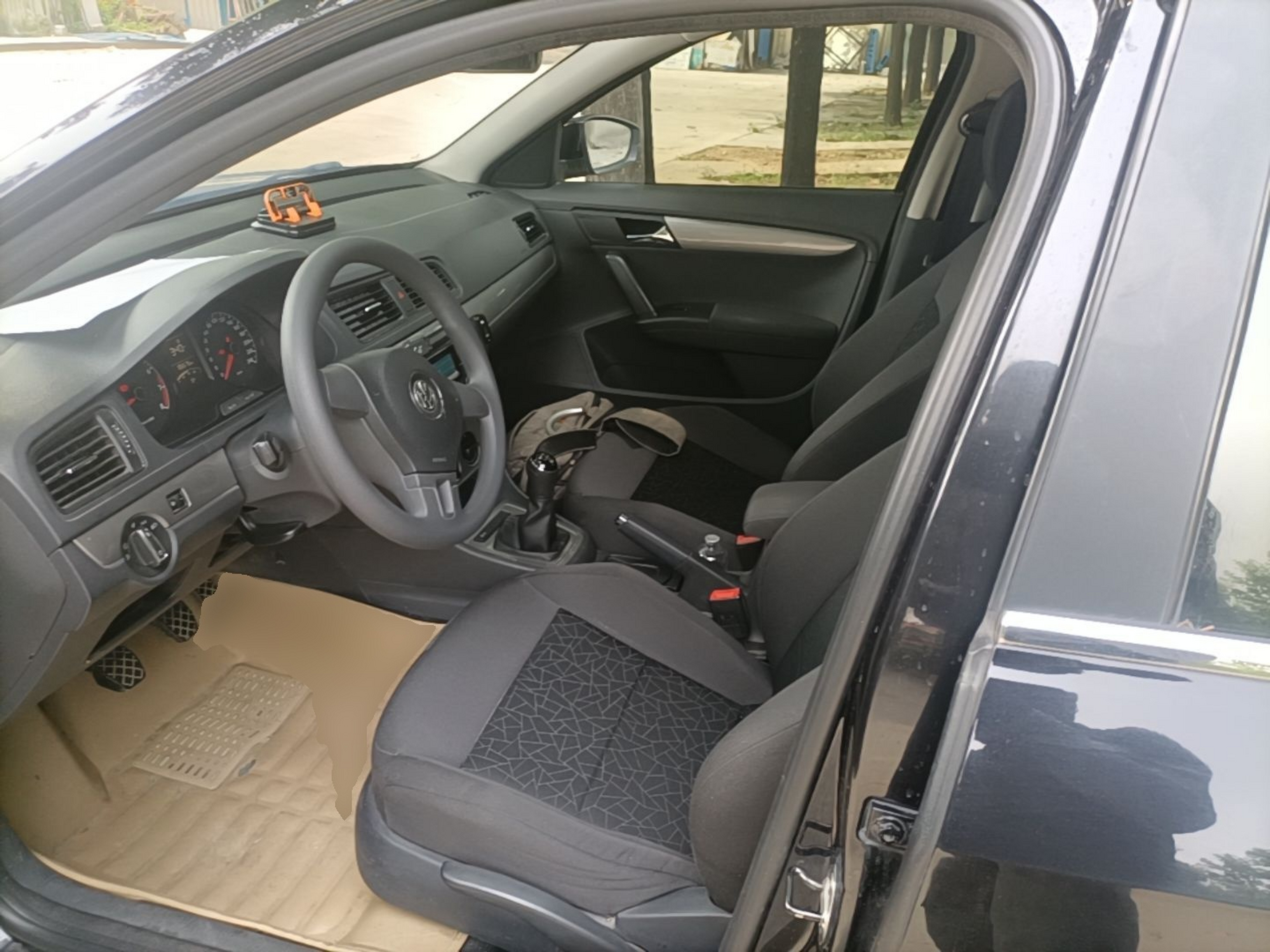 Vordere Reihe im Auto