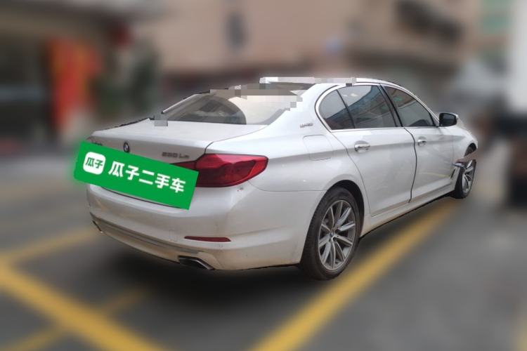 Used BMW 5 Series New Energy 2018 530Le Luxury Package Rear Right 45 Deg