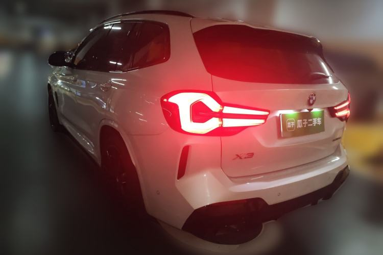 Used BMW X3 2022 Second Facelift xDrive30i Luxury Edition M Night Sky Package Rear Left 45 Deg