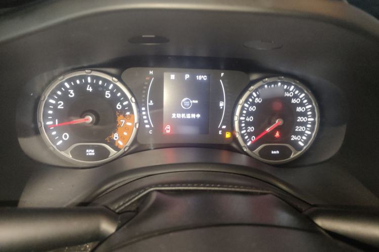 Used Jeep Renegade 2021 220T Automatic Elite Edition Instrument Cluster
