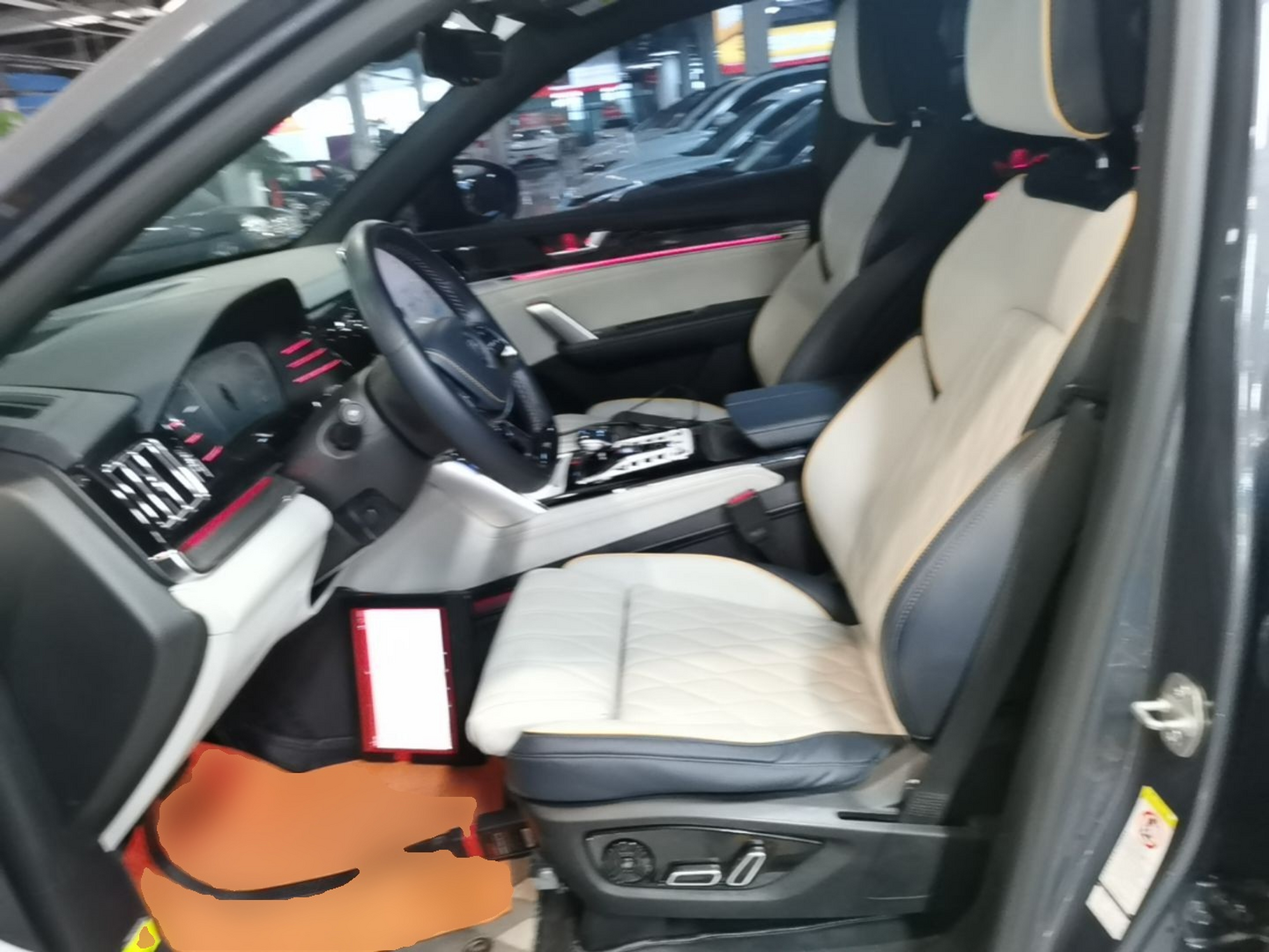 Avant de la voiture