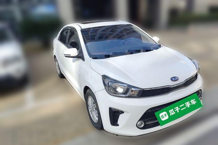 Used Kia Pegas 2017 1.4L Automatic Deluxe Edition Front Right 45 Deg