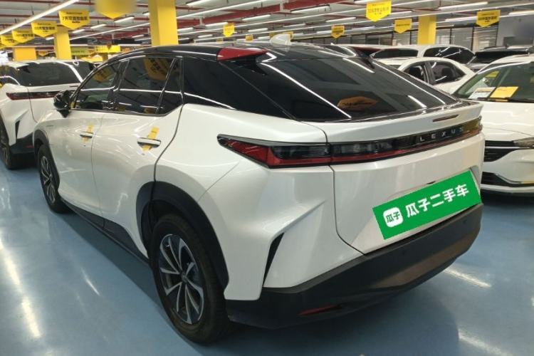 Used Lexus RZ 2023 450e All-Wheel Drive Luxury Edition Rear Left 45 Deg