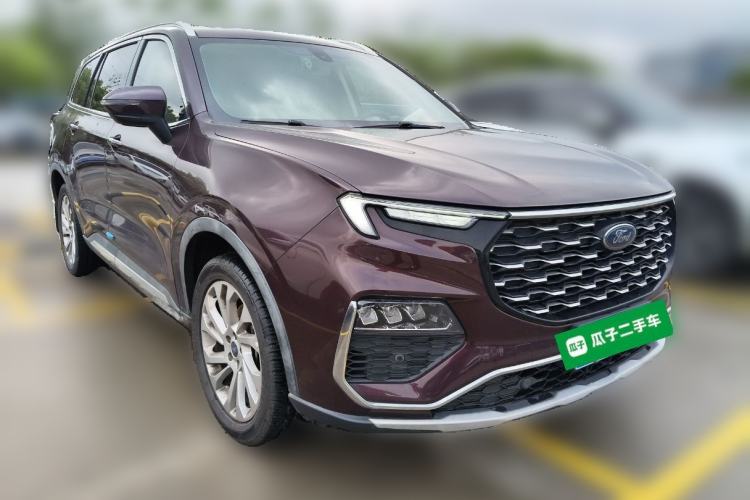 Used Ford Equator 2021 EcoBoost 225 Platinum Edition 6-seater Front Right 45 Deg