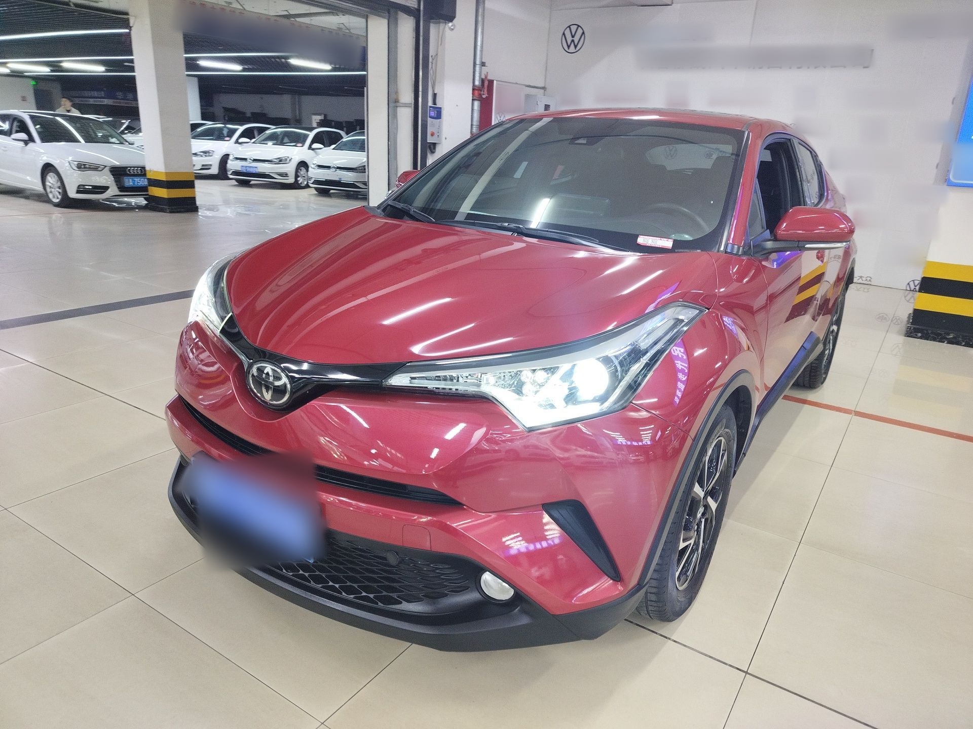 Parte inferior delantera