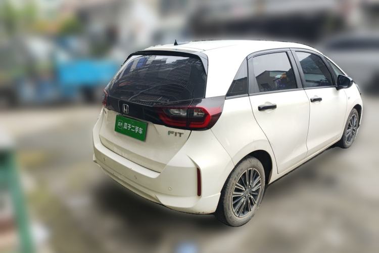 Used Honda Fit 2021 1.5L CVT Trendy Edition Rear Right 45 Deg