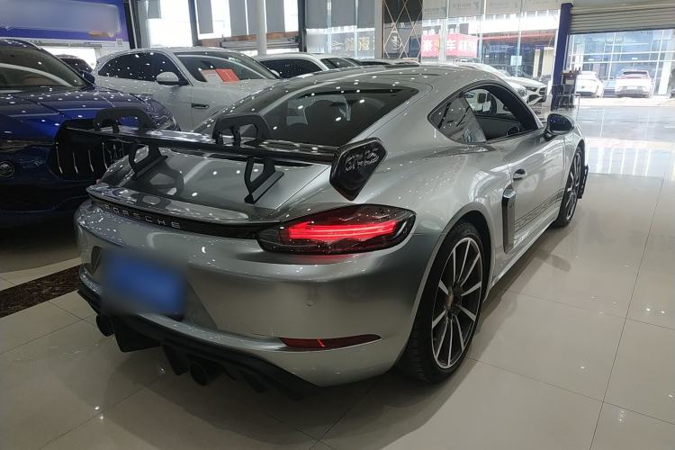 Used Porsche 718 2020 Cayman 2.0T Rear Right 45 Deg