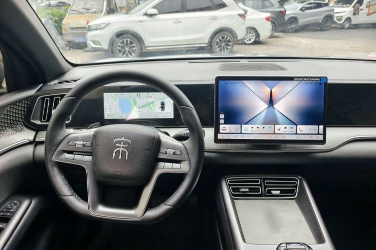 Used BYD Song Pro New Energy 2025 2nd Generation Intelligent Driving Version DM-i 75KM Leading Edition Steering Wheel