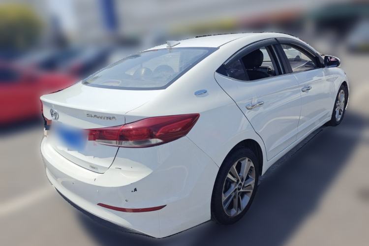 Used Hyundai Elantra (6th Generation / Lingdong) 2016 1.6L Automatic ZhiXuan – Elite Version Rear Right 45 Deg