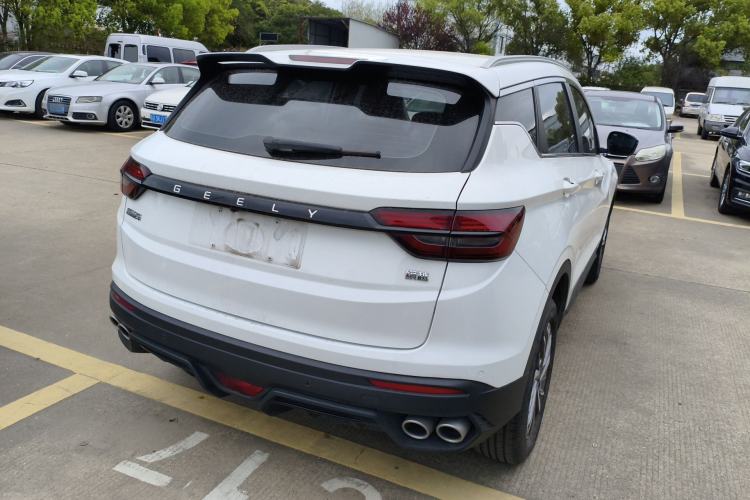 Used Geely Auto Coolray 2021 1.4T DCT Platinum Edition Rear Right 45 Deg