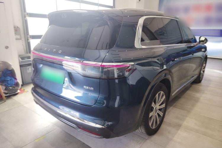 Used Hima AITO M8 2025 Extended-Range Max+ Version 53.4 kWh 5-Seater Edition Rear Right 45 Deg