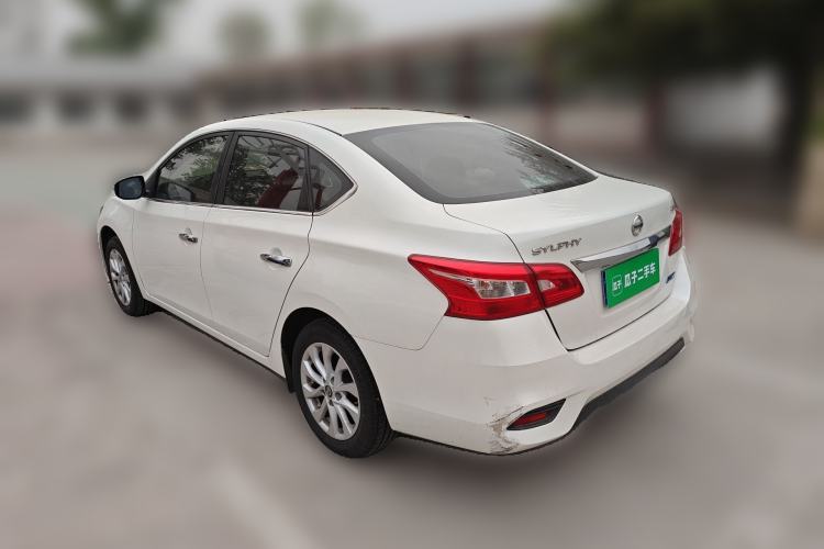 Used Nissan Sylphy 2019 1.6XV CVT Smart Connect Luxury Edition China V Standard Rear Left 45 Deg