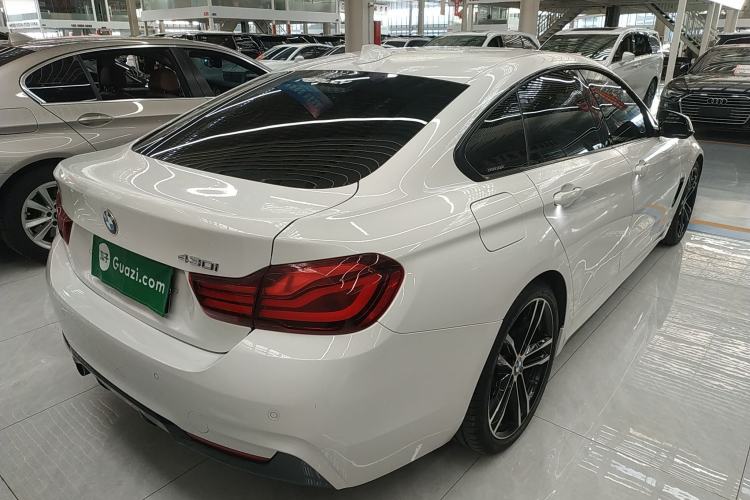 Used BMW 4 Series 2019 430i Gran Coupe M Sport Night Edition Rear Right 45 Deg