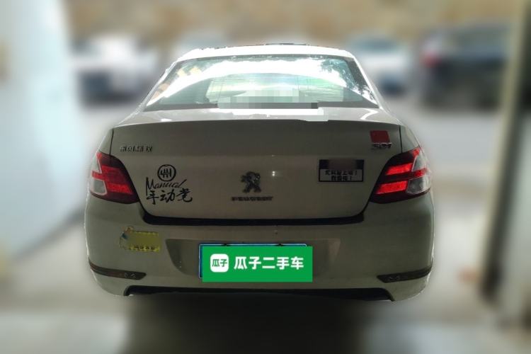 Used Peugeot 301 2014 1.6L Manual Comfort Edition CNG Rear