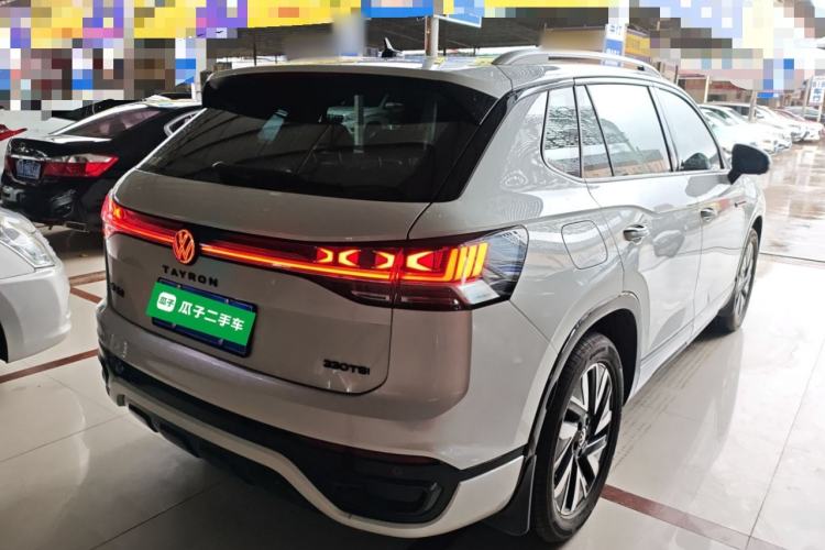 Used Volkswagen Tayron 2023 330TSI Two-Wheel-Drive R-Line High-Energy Version Rear Right 45 Deg