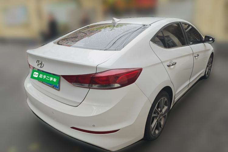 Used Hyundai Elantra (6th Generation / Lingdong) 2016 1.6L Automatic ZhiXuan · Luxury Version Rear Right 45 Deg