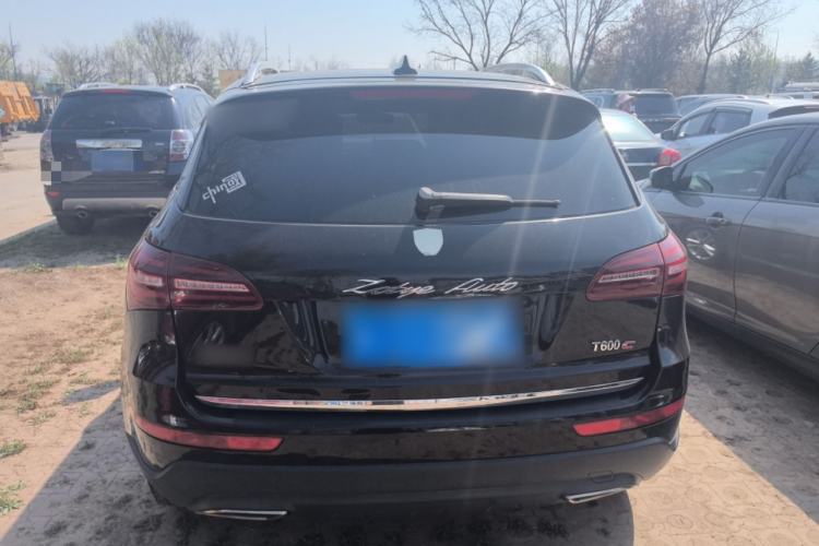 Used Zotye T600 Coupe 2017 1.5T Manual Luxury Model Rear