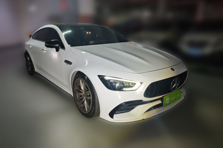 Used Mercedes-Benz AMG GT 2019 AMG GT 50 four-door sports car Front Right 45 Deg