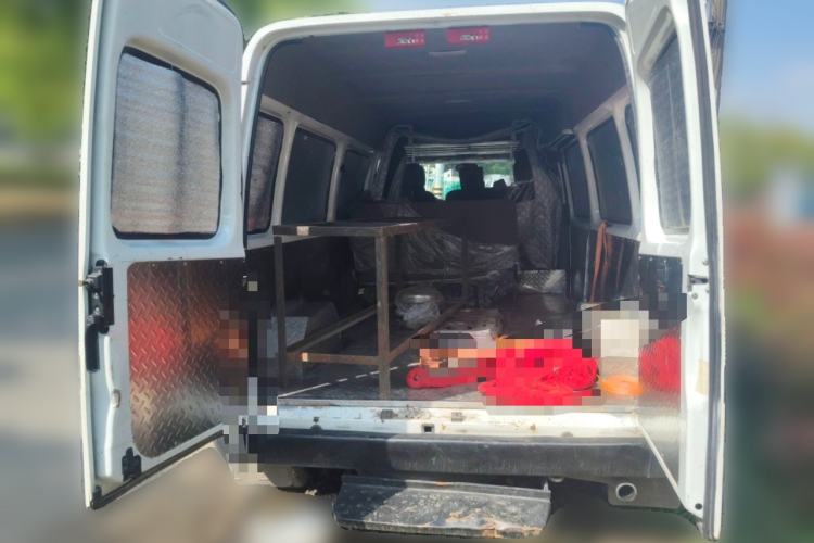 Used JMC Transit 2021 2.8T Space King Taurus Long Wheelbase Mid-Height Rear Single Tire – Step 6-Seater Diesel Euro VI JX493