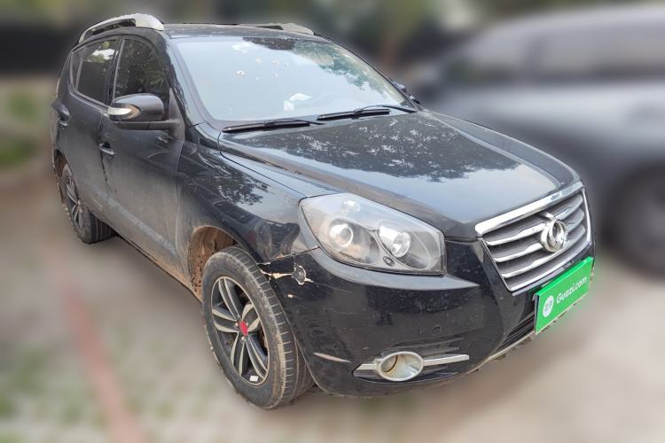 Used Geely Auto GX7 2015 Classic Edition 1.8L Manual Elite Model China IV Front Right 45 Deg
