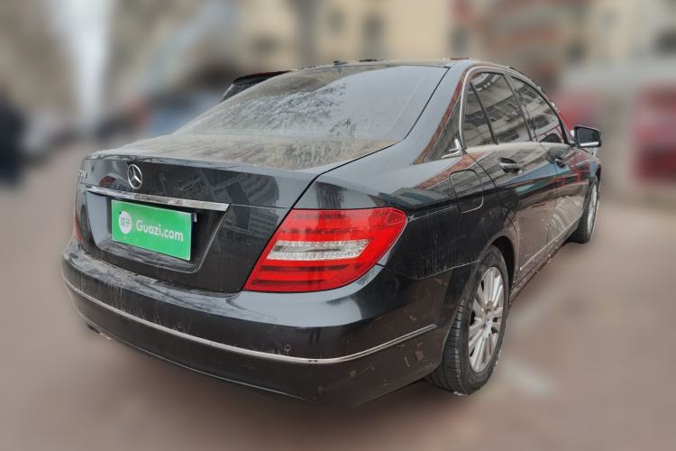 Used Mercedes-Benz C-Class 2011 C 200 CGI Elegant Model Rear Right 45 Deg