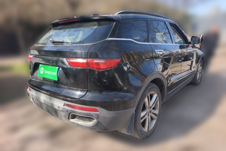 Used Zotye T700 2017 1.8T Dual-Clutch Luxury Model Rear Right 45 Deg