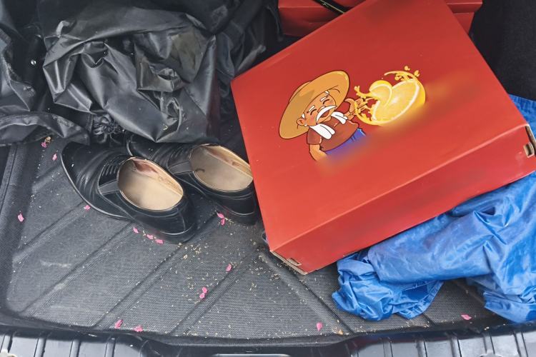 Used BMW 5 Series 2013 525Li Luxury Model Trunk