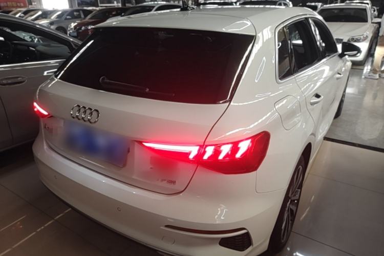 Used Audi A3 2021 Sportback 35 TFSI Ambition Style Edition Rear Right 45 Deg