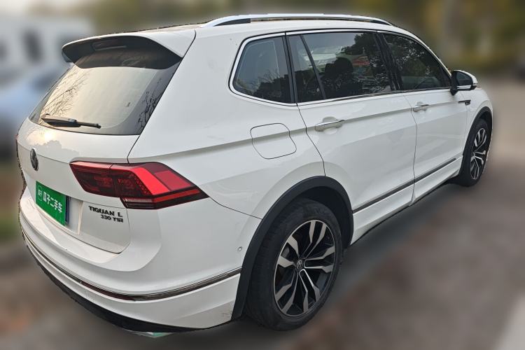 Used Volkswagen Tiguan L 2020 330TSI Automatic Two-Wheel Drive R-Line Flagship Version China VI Standard Rear Right 45 Deg