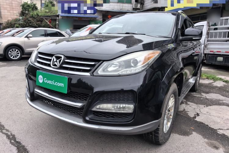 Used JMC Yusheng S350 2014 2.4T Automatic 2WD Diesel Luxury Version with Sunroof 7 Seats