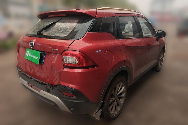 Used Brilliance V3 2015 1.5L Automatic Elite Model Rear Right 45 Deg