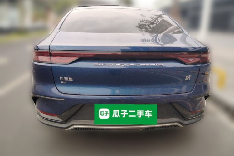 Used BYD Han 2022 EV Genesis Edition 715KM Front-Wheel-Drive Prestige Model Rear