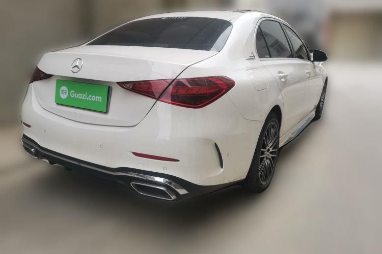 Used Mercedes-Benz C-Class 2022 C 260 L Sport Edition Rear Right 45 Deg