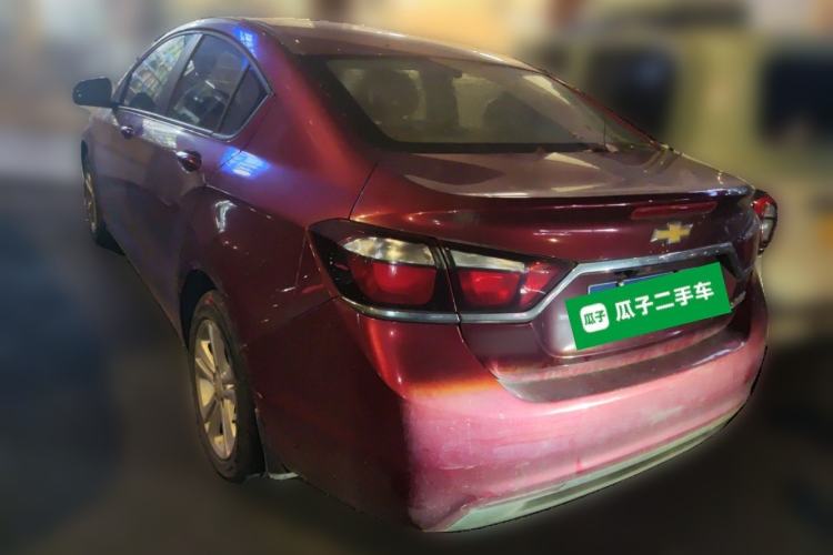 Used Chevrolet Cruze 2016 1.5L Automatic Stylish Sunroof Version Rear Left 45 Deg