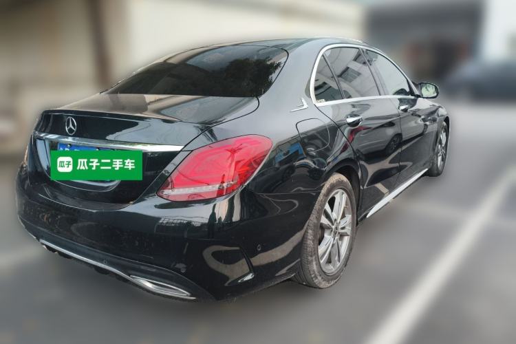 Used Mercedes-Benz C-Class 2021 C 200 L Fashion Edition Sport Version Rear Right 45 Deg